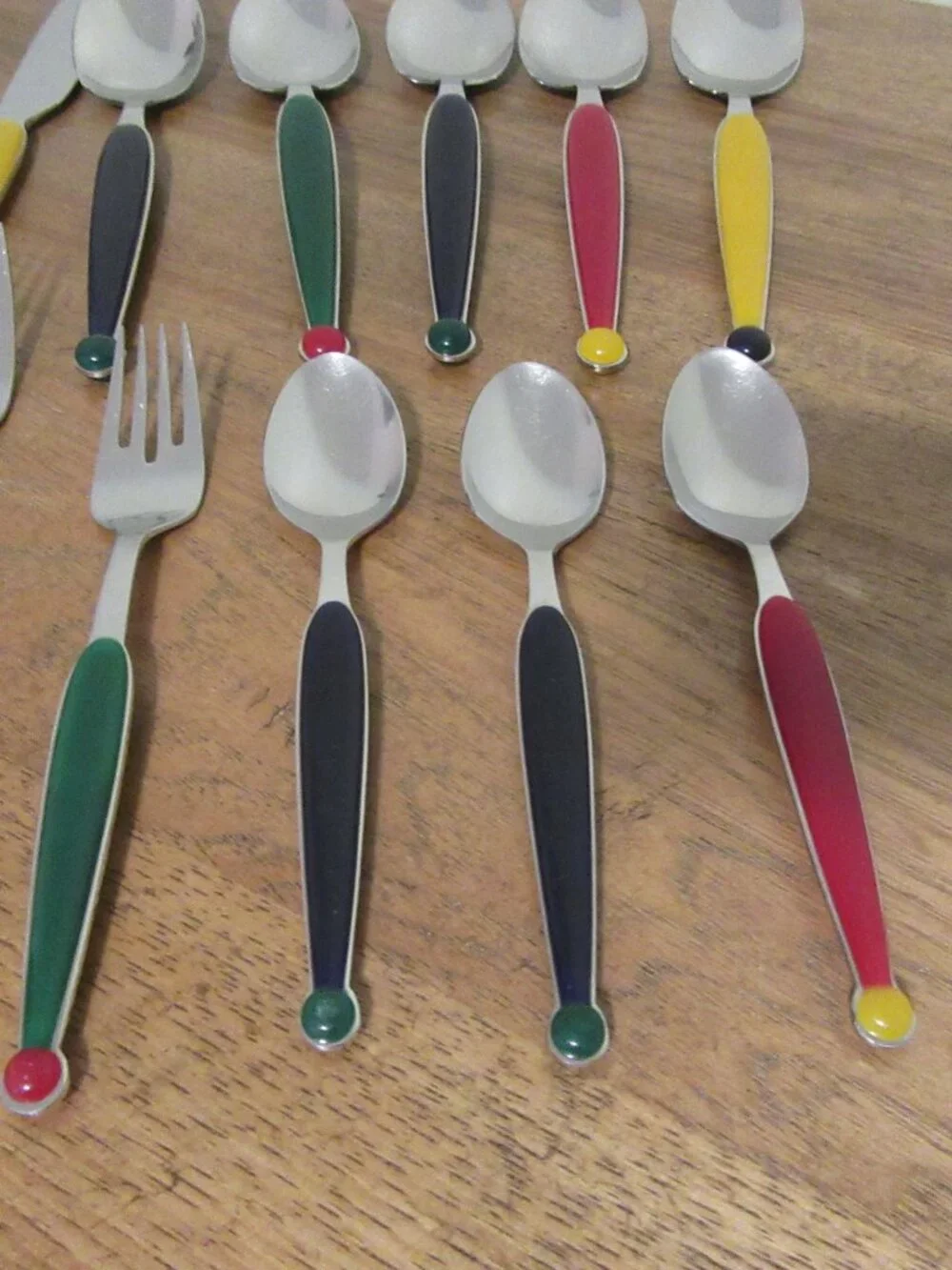 Lot of 13 Vintage WMF Fantasia Silverware Flatware Forks, Spoons & Knives